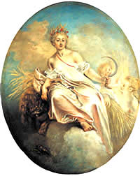 Greek Goddess Demeter, the Celestial Corn-Mother