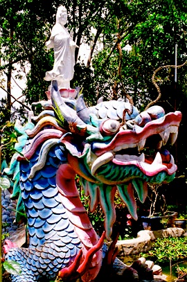 A ceremonial dragon