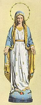 One of our lovely Mary statues