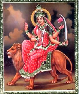Hindoo Goddess Durga: Indian and Universal