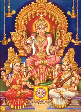 Lalita Tripurasundari – One God, Three Persons