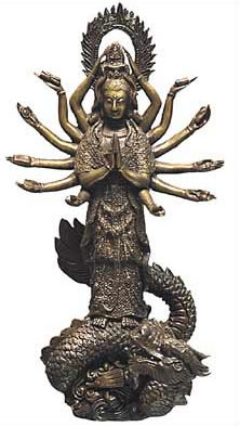 Thousand Hand Kuan Yin, the all-powerful Saviouress