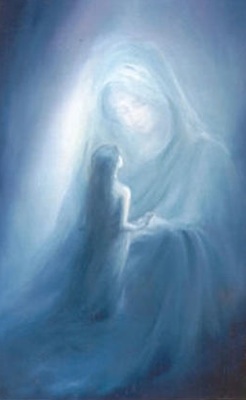 Painting: Mommy and I are one