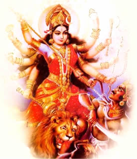 Durga defends us from the perils of Kali Yuga