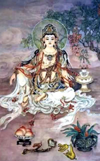 In Kali Yuga, Dea grants us both worldly enjoyment and liberation